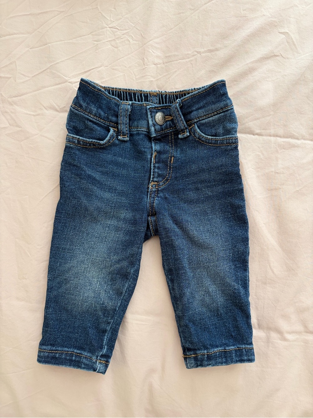 Old Navy 3-6 months Dark Blue Stretch Denim Jeans